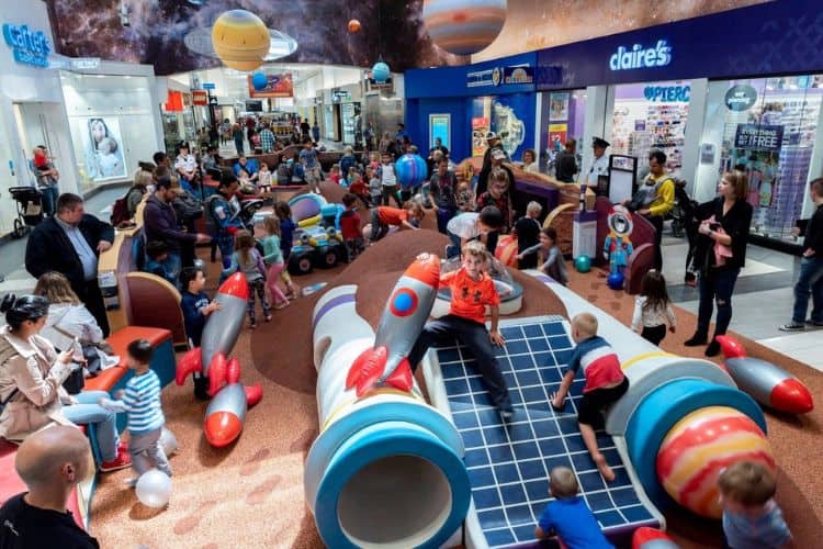 Play Spaces at the Malls