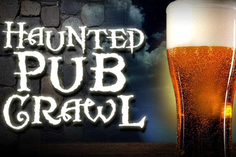 Haunted pub crawl